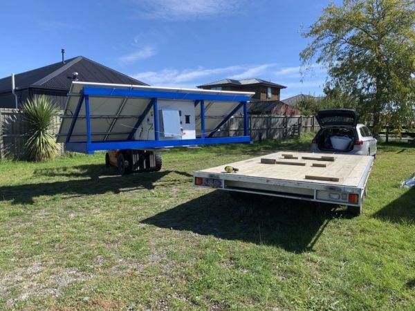 Solar trailer and portable systems: Portable off-grid.nz system "Plug´n´Free" for tiny houses or site offices - Image 12